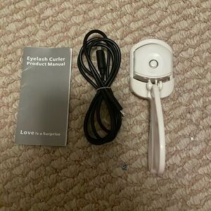 Heated eyelash curler!